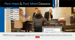 Desktop Screenshot of parkhotelcassano.it